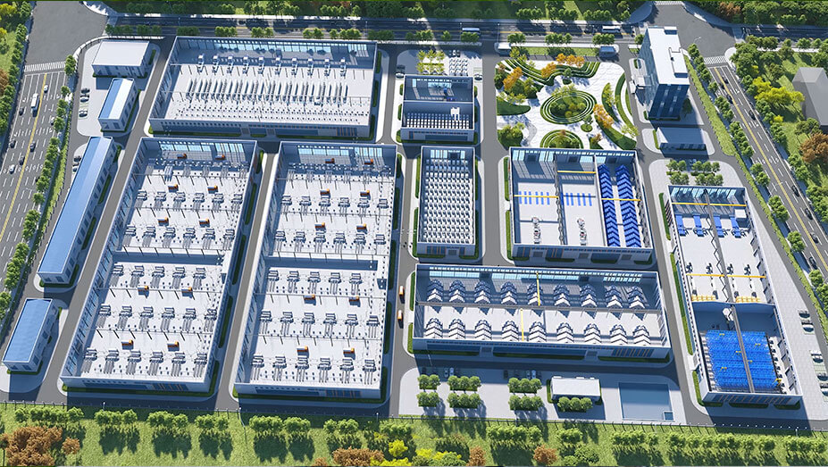 塑料制品制造全自動生產線三維動畫